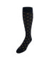 ფოტო #1 პროდუქტის Atlas Fleur De Lis Over The Calf Fine Merino Wool Socks (1 Pair)