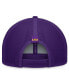 ფოტო #3 პროდუქტის Men's Purple LSU Tigers Carson Trucker Adjustable Hat