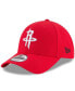 Фото #1 товара Men's Red Houston Rockets Official Team Color 9FORTY Adjustable Hat