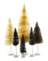 Фото #1 товара Cody Foster & Co. Set Of 6 Spectrum Bottle Brush Trees Neutral Neutral