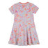 Фото #2 товара Платье детское LEVI´S ® KIDS Knit Skater с короткими рукавами и коротким подолом "Цветущие цветы"