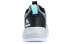 Magic Technology Anti-Slip Wear-Resistant Lightweight Low Model Basketball Sneakers DA030011 Black-Grey