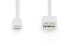 DIGITUS Lightning to USB A data/charging cable, MFI-certified