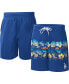 ფოტო #1 პროდუქტის Men's Royal Los Angeles Dodgers Breeze Volley Swim Shorts