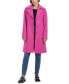 Women's Single-Breasted Coat Marker Pink, XS - фото #4