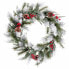 Фото #2 товара Рождественский венок Белый Красный Зеленый PVC Пластик Ананасы 50 x 50 x 15 cm