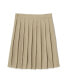 ფოტო #2 პროდუქტის Little Girls Adjustable Waist Mid-Length Pleated Skirt