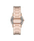 Women's Soho Three-Hand Rose Gold-Tone Stainless Steel Bracelet Watch, 34mm
