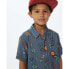 ფოტო #3 პროდუქტის RIP CURL Mystic Waves Toddler Short Sleeve Shirt