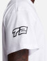 Фото #2 товара Nike Swoosh central logo t-shirt in white