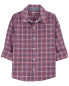 Фото #8 товара Kid Plaid Button-Front Shirt 6