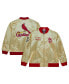 ფოტო #1 პროდუქტის Men's Gold St. Louis Cardinals OG 2.0 Lightweight Satin Full-Zip Jacket