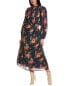 Фото #1 товара Sea Ny Ines Floral Smocked Dress Women's 8