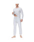 ფოტო #1 პროდუქტის Men's Two-Piece Crewneck Shirt and Jogger Pajama Set