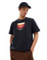 Фото #2 товара adidas Originals sunset graphic t-shirt in black