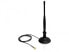 Delock 88413 - 4 dBi - 2.4 - 2.5 GHz - IEEE 802.11b - IEEE 802.11g - IEEE 802.11n - IEEE 802.3 - IEEE 802.3u - 50 Ohm - Omnidirektionale Antenne - RP-SMA