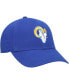 Фото #4 товара Boys Royal Los Angeles Rams Basic Secondary MVP Adjustable Hat