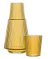 2-Piece Ribbed Carafe and Cup Set