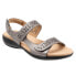 Фото #2 товара Trotters Romi T2118-033 Womens Gray Extra Wide Leather Slingback Sandals Shoes 7
