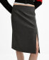 Фото #1 товара Women's Pinstripe Skirt