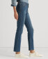 ფოტო #3 პროდუქტის Petite Mid-Rise Straight Jean, Petite & Petite Short Lengths