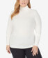 Фото #2 товара Plus Size Softwear with Stretch Turtleneck