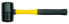 Фото #1 товара TOYA Вореловый резиновый молоток 50 мм, пластиковая ручка 33555