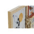 Фото рамка Home ESPRIT Натуральный терракот Стеклянный Деревянный MDF город 36 x 7 x 26 cm