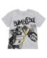 Фото #5 товара Boys Bumblebee Optimus Prime Graphic T-Shirt & Mesh Shorts Outfit Set to