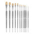 MILAN ´Premium Synthetic´ Cat´S Tongue Paintbrush With Short Handle Series 641 No. 2