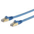Фото #2 товара 7m CAT6a Ethernet Cable - 10 Gigabit Shielded Snagless RJ45 100W PoE Patch Cord - 10GbE STP Network Cable w/Strain Relief - Blue Fluke Tested/Wiring is UL Certified/TIA - 7 m - Cat6a - S/UTP (STP) - RJ-45 - RJ-45