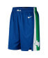 ფოტო #1 პროდუქტის Men's Blue Dallas Mavericks 2022/23 City Edition Swingman Shorts