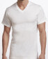 Фото #1 товара Premium Cotton Men's 2 Pack V-Neck Undershirt