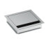 Loop Square - Cable box - Desk - Aluminium - Grey