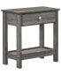 Фото #1 товара Cella 1-Drawer End Table