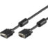 Фото #1 товара Wentronic Kabel VGA Verlängerung S/B 2.0m 2 Ferritkerne - Cable - Digital/Display/Video