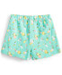 ფოტო #2 პროდუქტის Baby Girls French-Terry Floral-Print Shorts, Created for Macy's