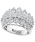 ფოტო #1 პროდუქტის EFFY® Diamond Cluster Ring (2-3/8 ct. t.w.) in 14k White Gold