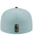 Фото #5 товара Men's Light Blue, Brown Golden State Warriors Two-Tone 59FIFTY Fitted Hat