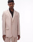 Фото #1 товара Topman relaxed suit jacket in dusty pink