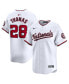 Фото #1 товара Men's Lane Thomas White Washington Nationals Home limited Player Jersey