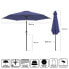 Фото #3 товара Пляжный зонт BB Home Monty Алюминий Темно-синий 300 см