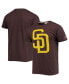 ფოტო #1 პროდუქტის Men's Brown San Diego Padres Hand Drawn Logo Tri-Blend T-shirt