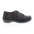 Фото #1 товара Ziera Allsorts ZR10016C27LE Womens Black Wide Lifestyle Sneakers Shoes 9.5