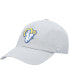 Фото #2 товара Men's Gray Los Angeles Rams Logo Clean Up Adjustable Hat
