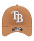 Men's Brown Tampa Bay Rays A-Frame Trucker 9FORTY Adjustable Hat