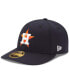 Фото #5 товара Men's Navy Houston Astros Home Authentic Collection On-Field Low Profile 59FIFTY Fitted Hat