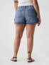 Фото #6 товара Low Rise Y2K Cargo Denim Shorts