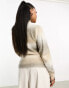 Фото #3 товара Threadbare Chloe turtle neck jumper in neutral ombre