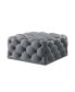 Фото #1 товара Madeline Upholstered Tufted Allover Square Cocktail Ottoman